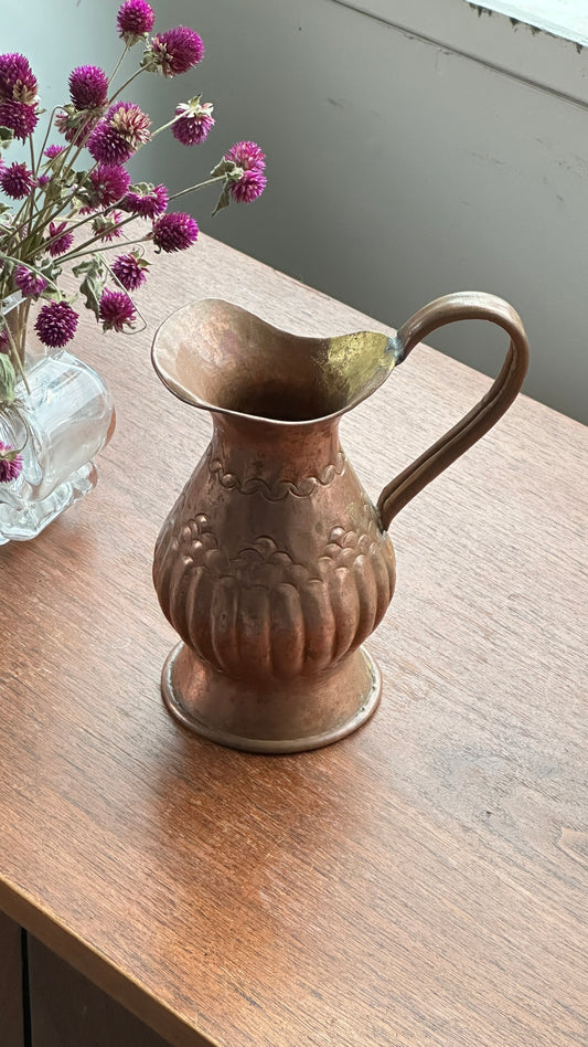 Vintage Copper Pitcher