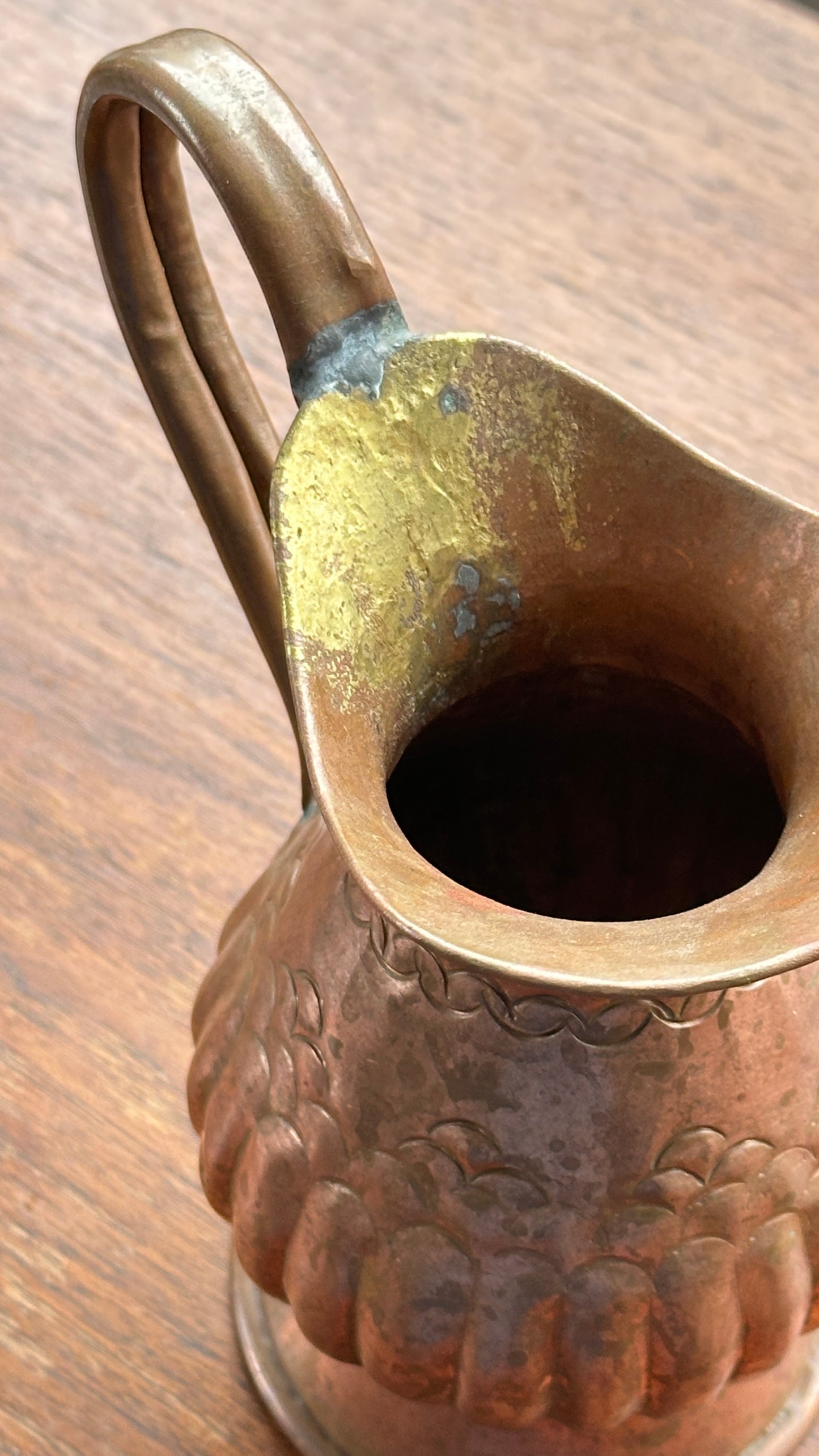 Vintage Copper Pitcher