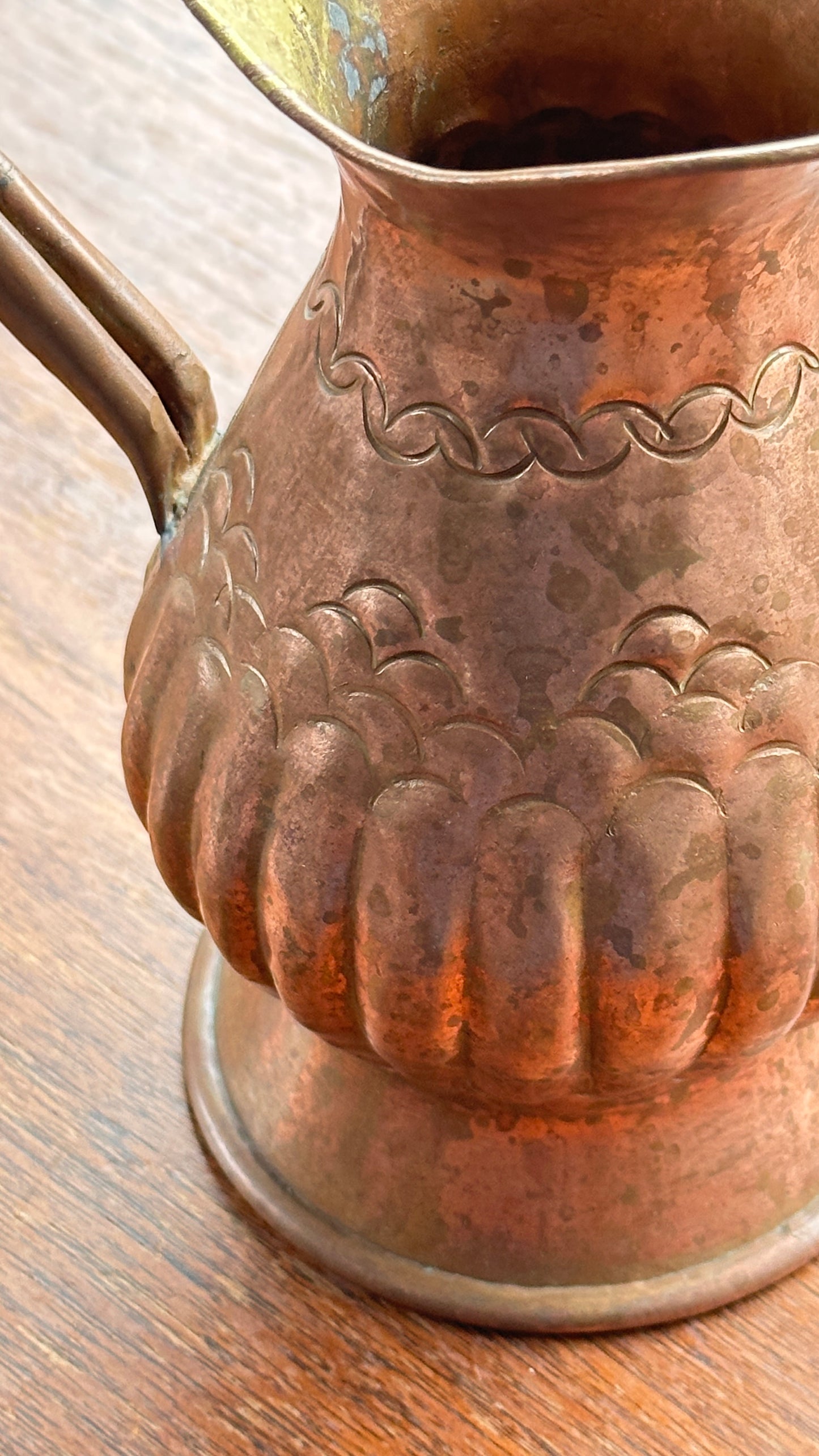Vintage Copper Pitcher