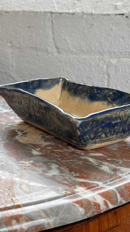 Slab Built Ceramic Dish
