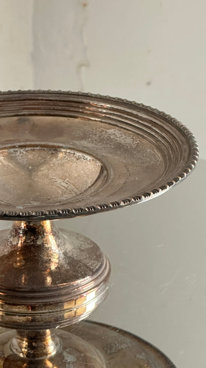 Antique Silver Tazza / Candy Dish