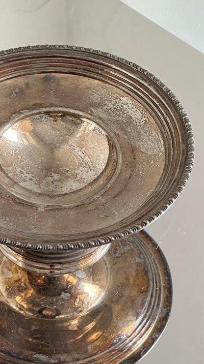 Antique Silver Tazza / Candy Dish