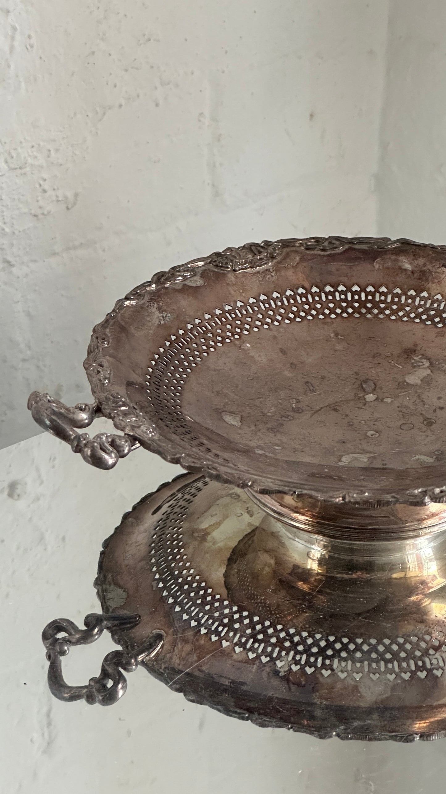 Electro-Plated Nickel Silver Serving Tray