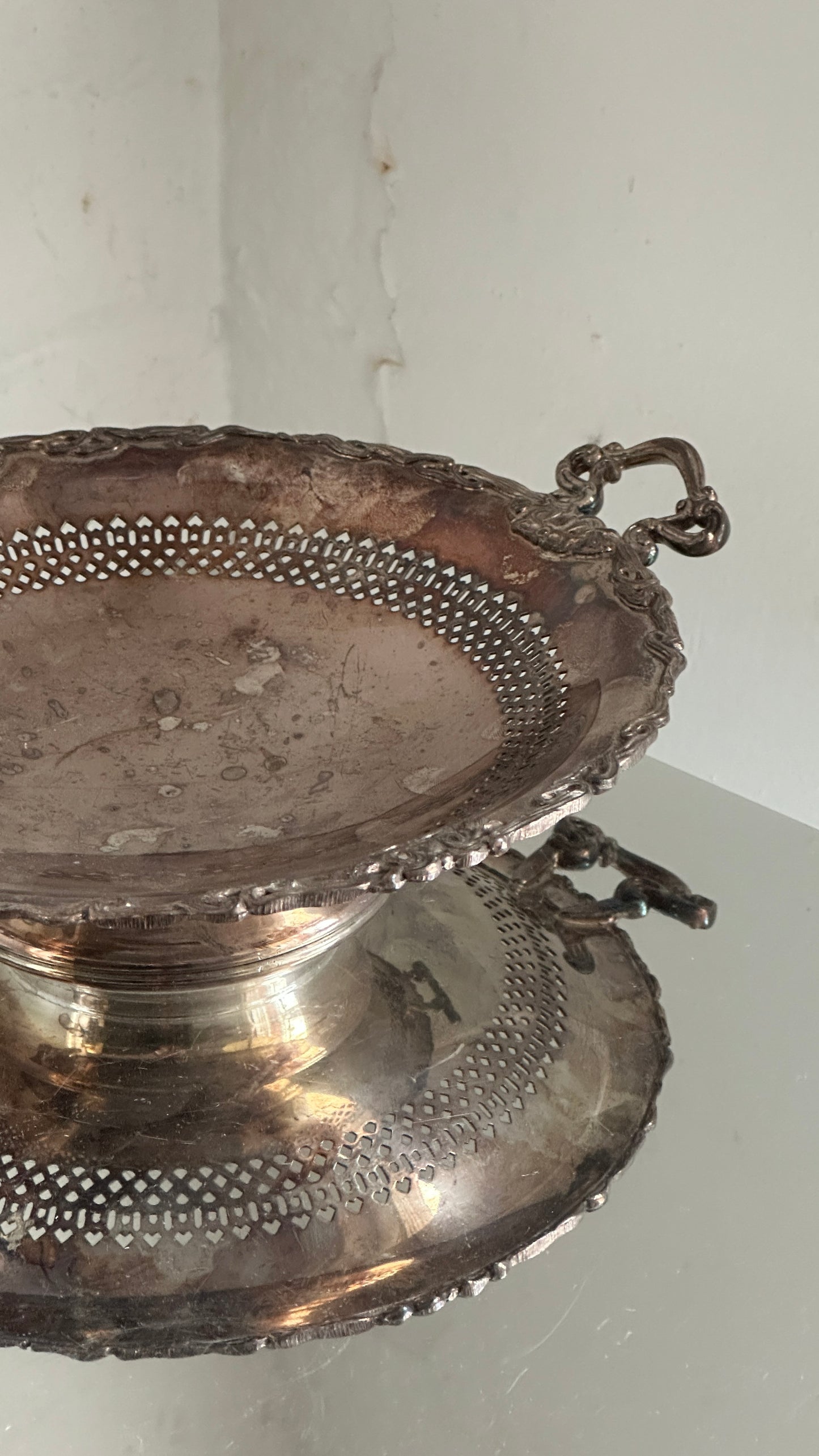 Electro-Plated Nickel Silver Serving Tray