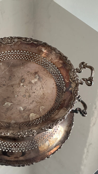 Electro-Plated Nickel Silver Serving Tray