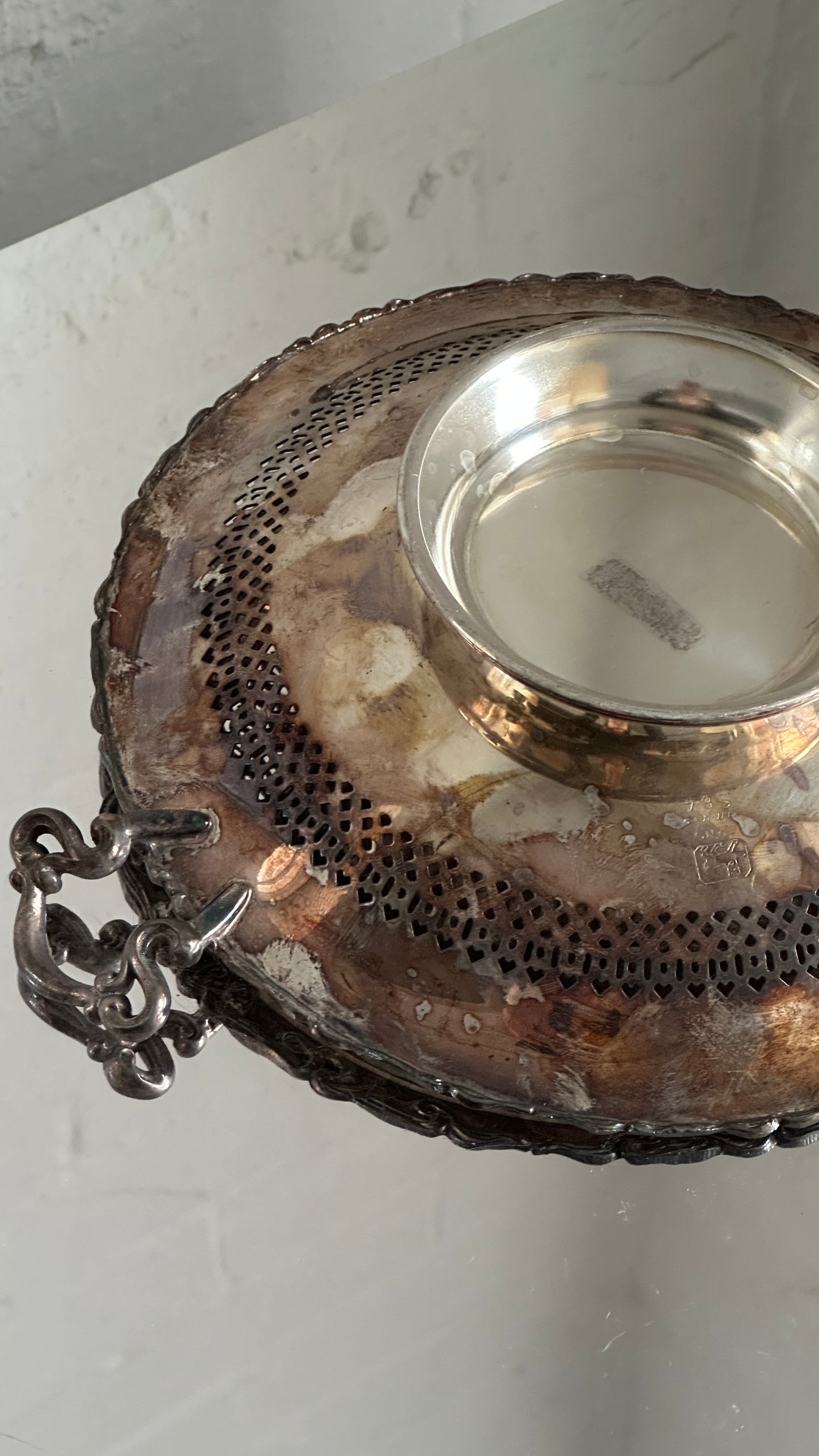 Electro-Plated Nickel Silver Serving Tray