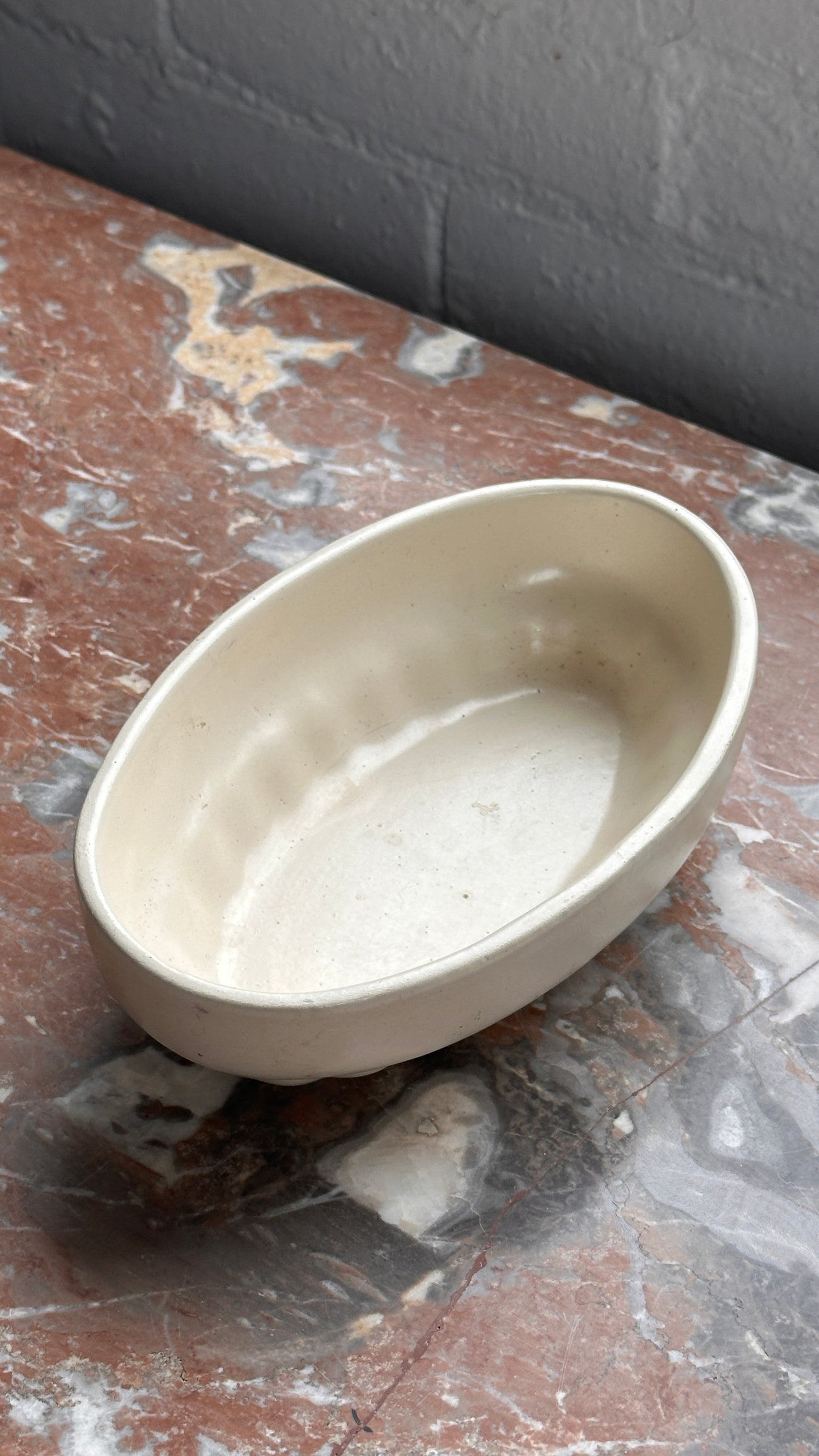 Vintage Haeger Pottery Oval Planter / Bowl