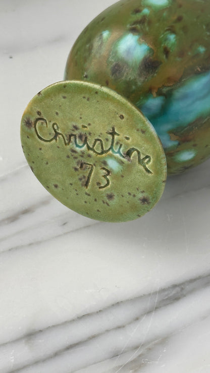 1973 Ceramic Bud Vase