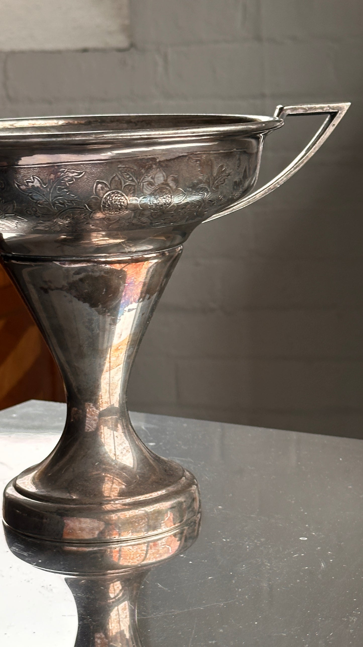 Canadian Rogers Art Deco Silver Trophy / Vase / Servingware