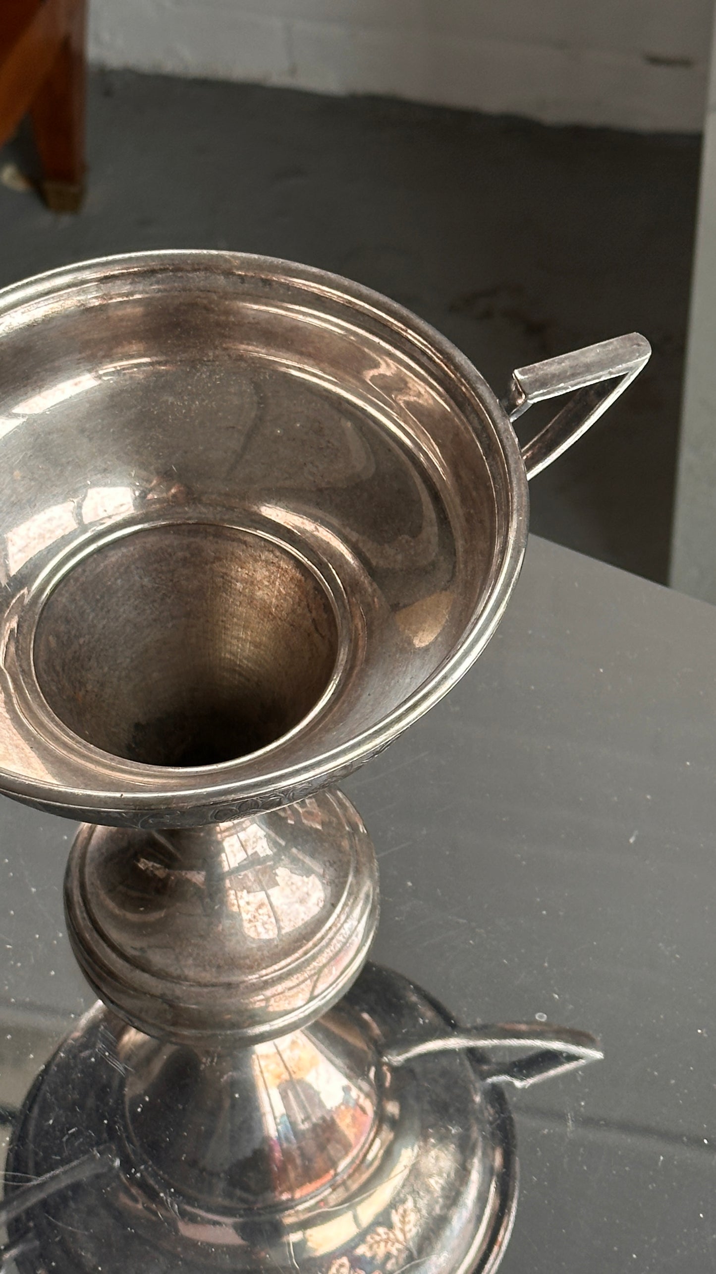 Canadian Rogers Art Deco Silver Trophy / Vase / Servingware
