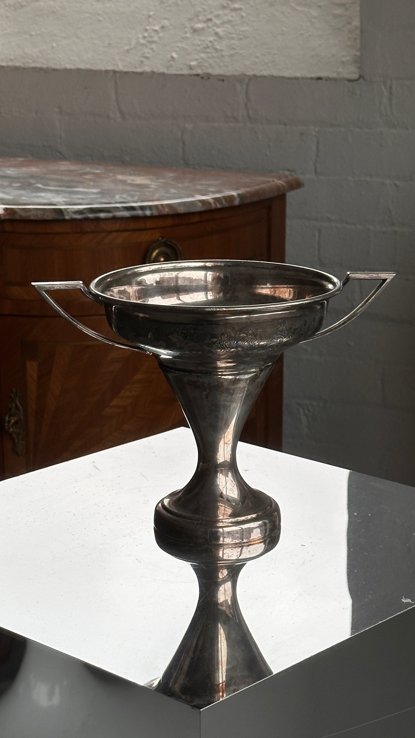 Canadian Rogers Art Deco Silver Trophy / Vase / Servingware