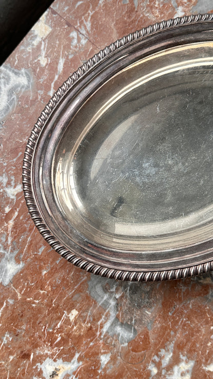 Vintage Sheffield Silver Serving Platter