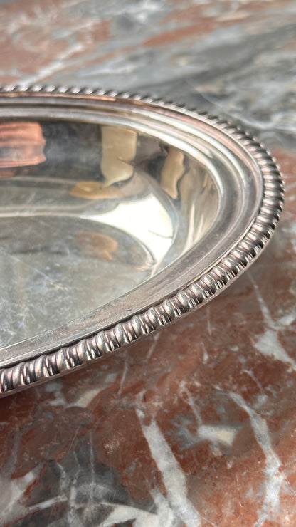 Vintage Sheffield Silver Serving Platter
