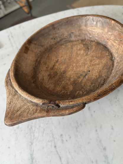 Antique Dough Bowl