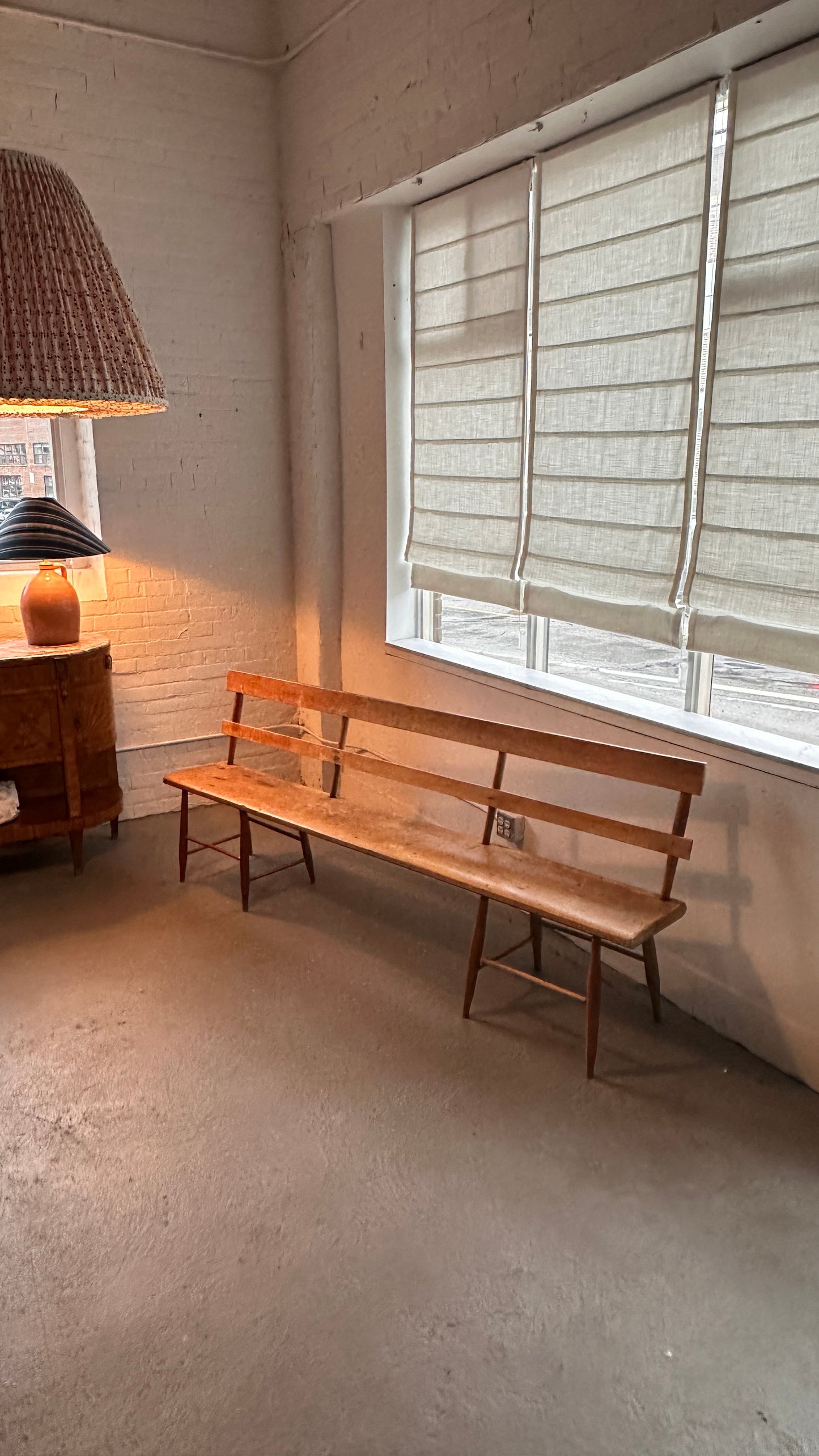 Antique Pine Bench