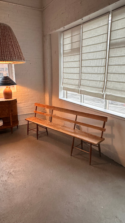 Antique Pine Bench