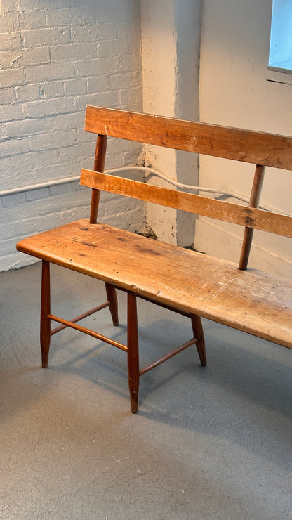 Antique Pine Bench