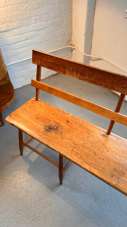 Antique Pine Bench