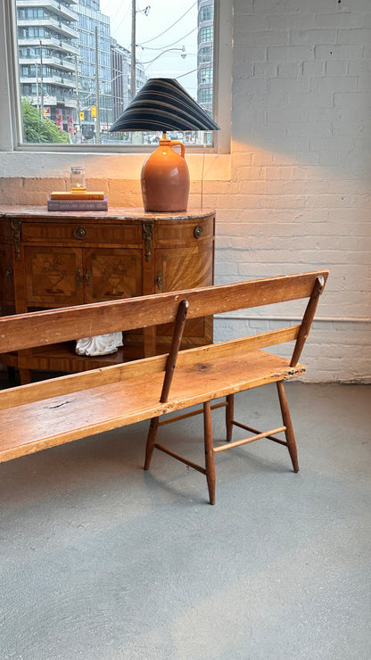 Antique Pine Bench