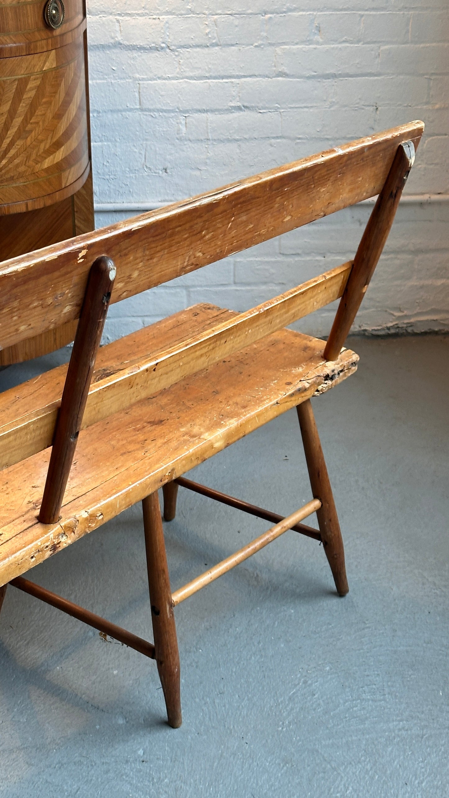 Antique Pine Bench