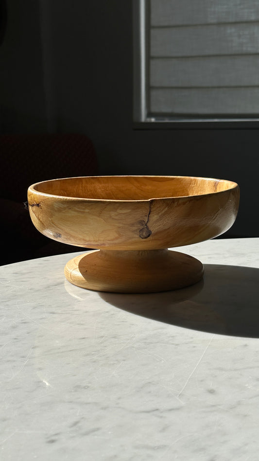 Turned Wooden Bowl