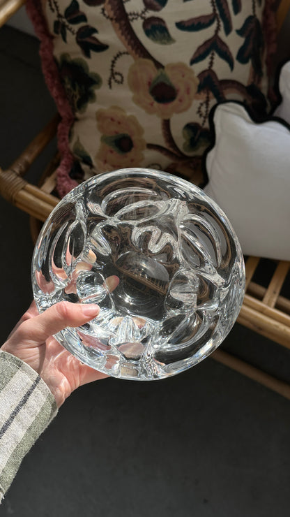 Chunky Vintage Art Glass Bowl