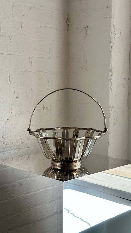 Silver Plated Fruit Basket