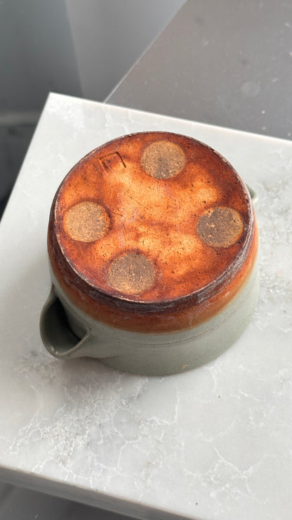 Small Wood Fired Ceramic Vessel with Handles