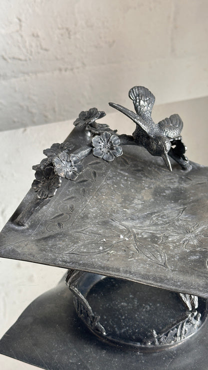 Antique Toronto Silver Plate Company Card Dish