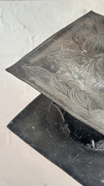 Antique Toronto Silver Plate Company Card Dish