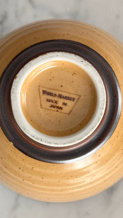 Pair of Decorated Rice Bowls