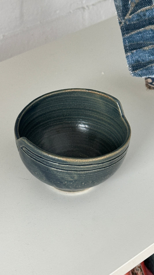 Handmade Ceramic Bowl by G. Fujar