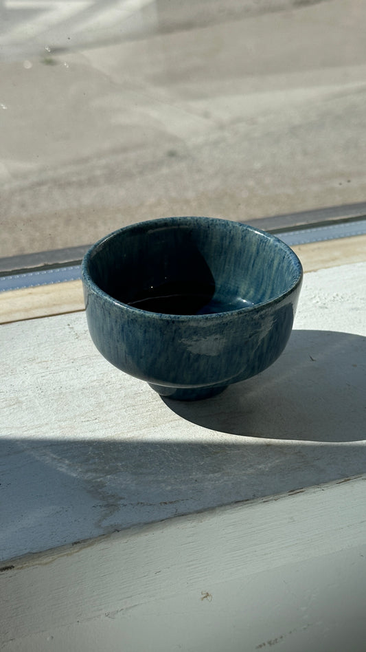 Small Blue Ceramic Dish