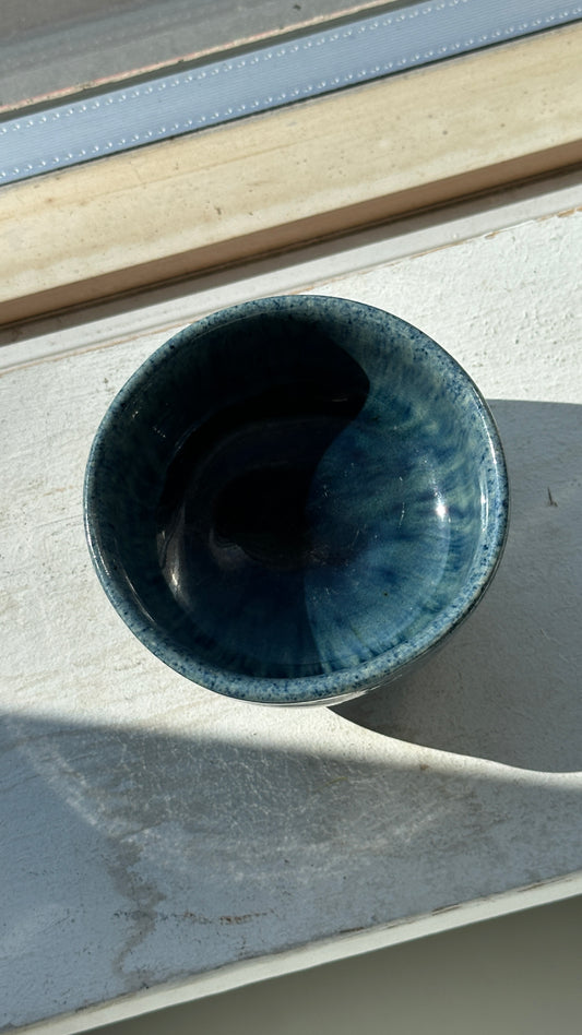 Small Blue Ceramic Dish