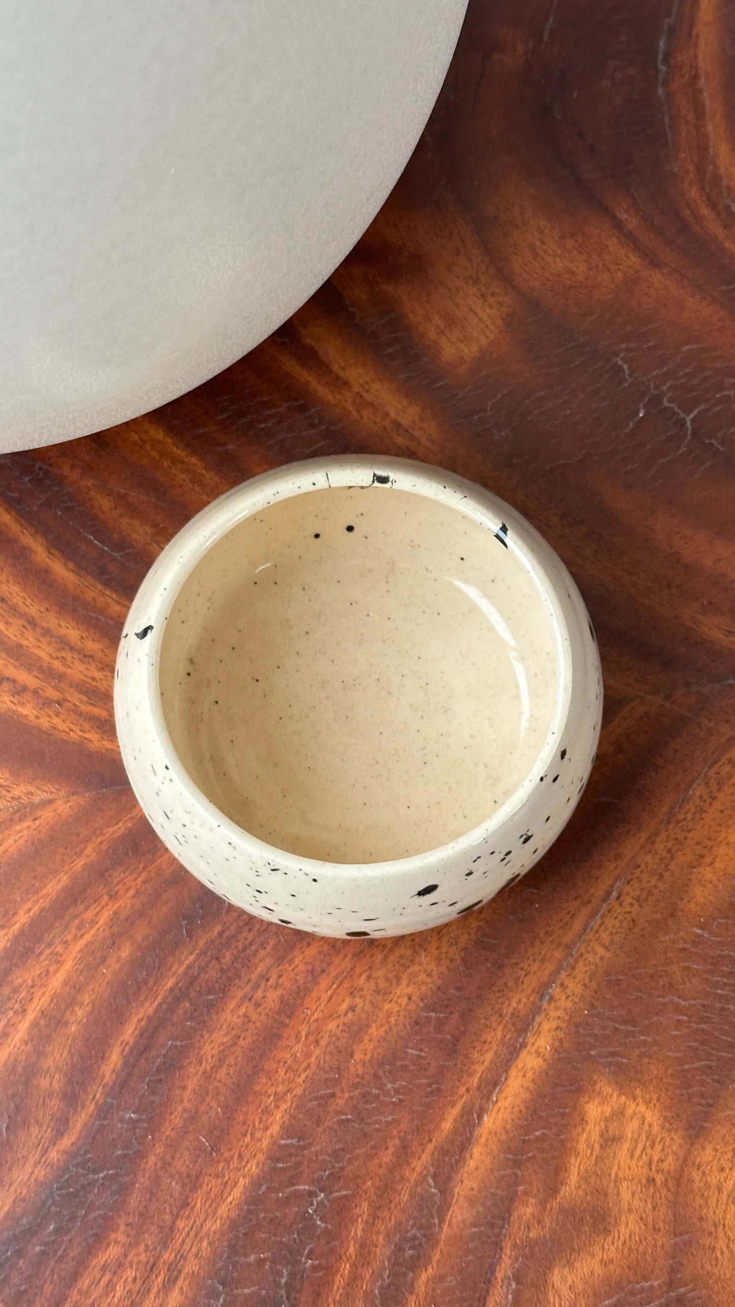 Small Ceramic Splatter Bowl