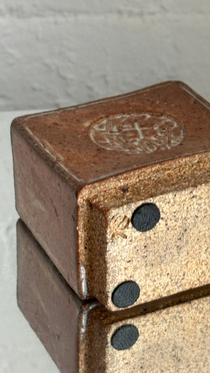 Rectangular Ceramic Vessel