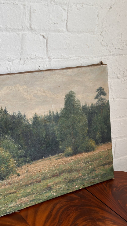 Antique Landscape Painting