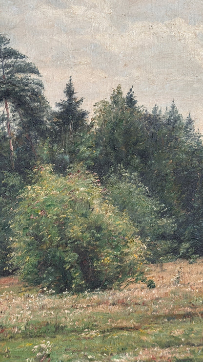 Antique Landscape Painting