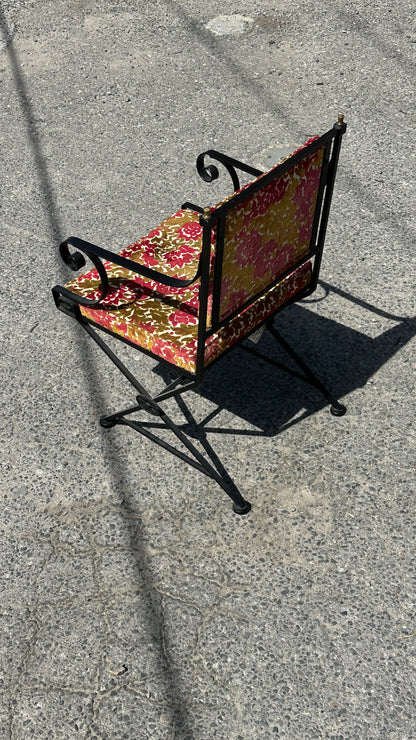 Set of 6 Wrought Iron Chairs