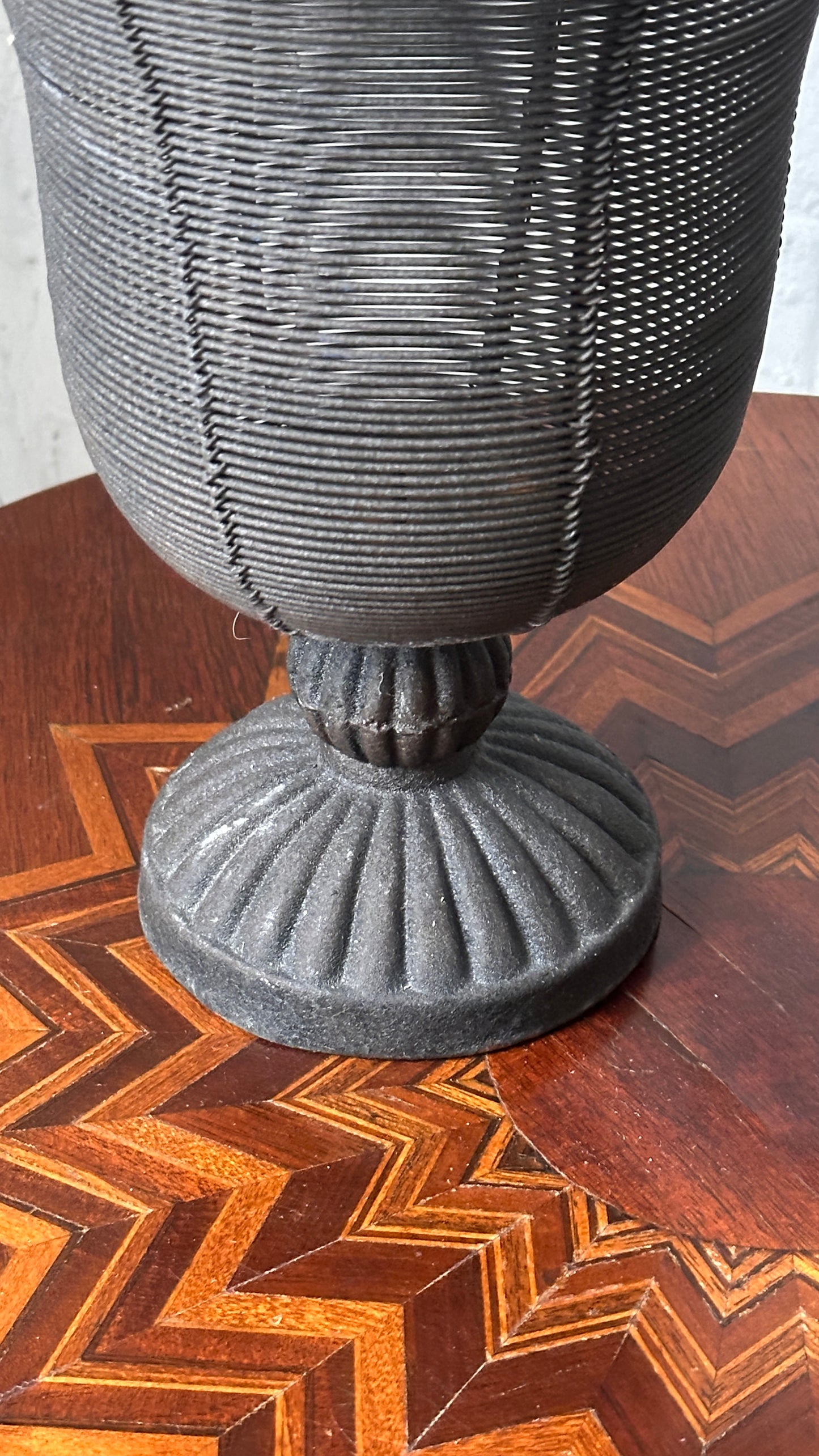 Vintage Wire / Iron Candle Holder