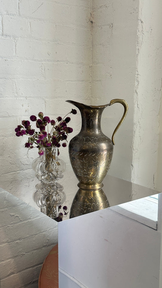 Large Brass Indian Jug