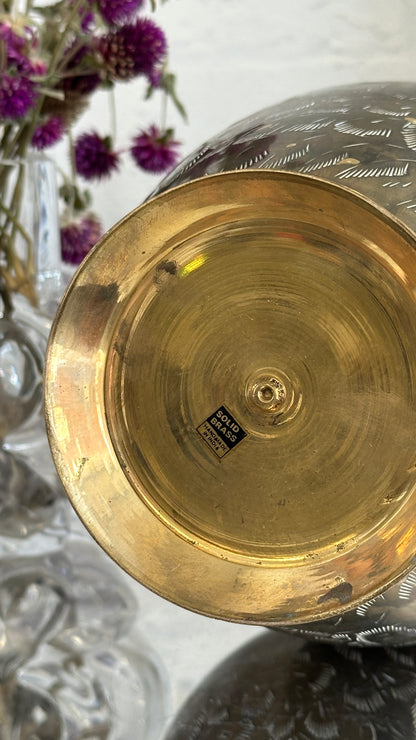 Large Brass Indian Jug