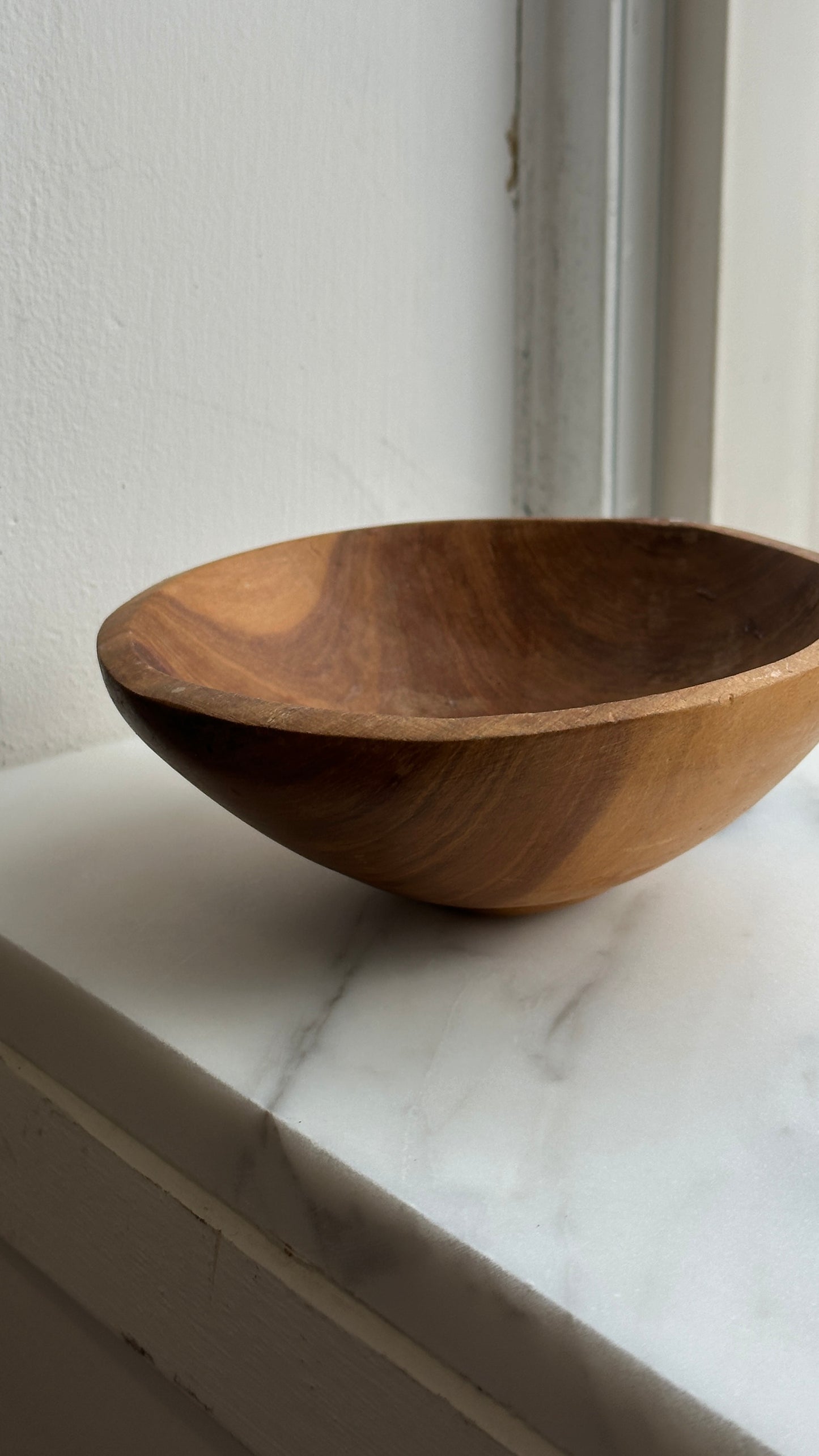 Small Hand Carved Wooden Bowl