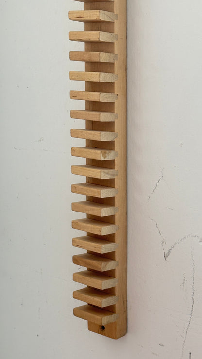 Wall Hung Wooden CD / Plate Holder