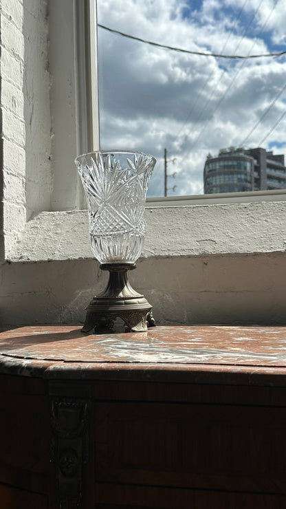 Vintage Hurricane Table Lamp