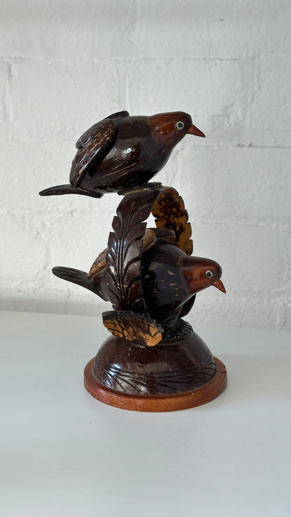 Wooden Bird Sculpture
