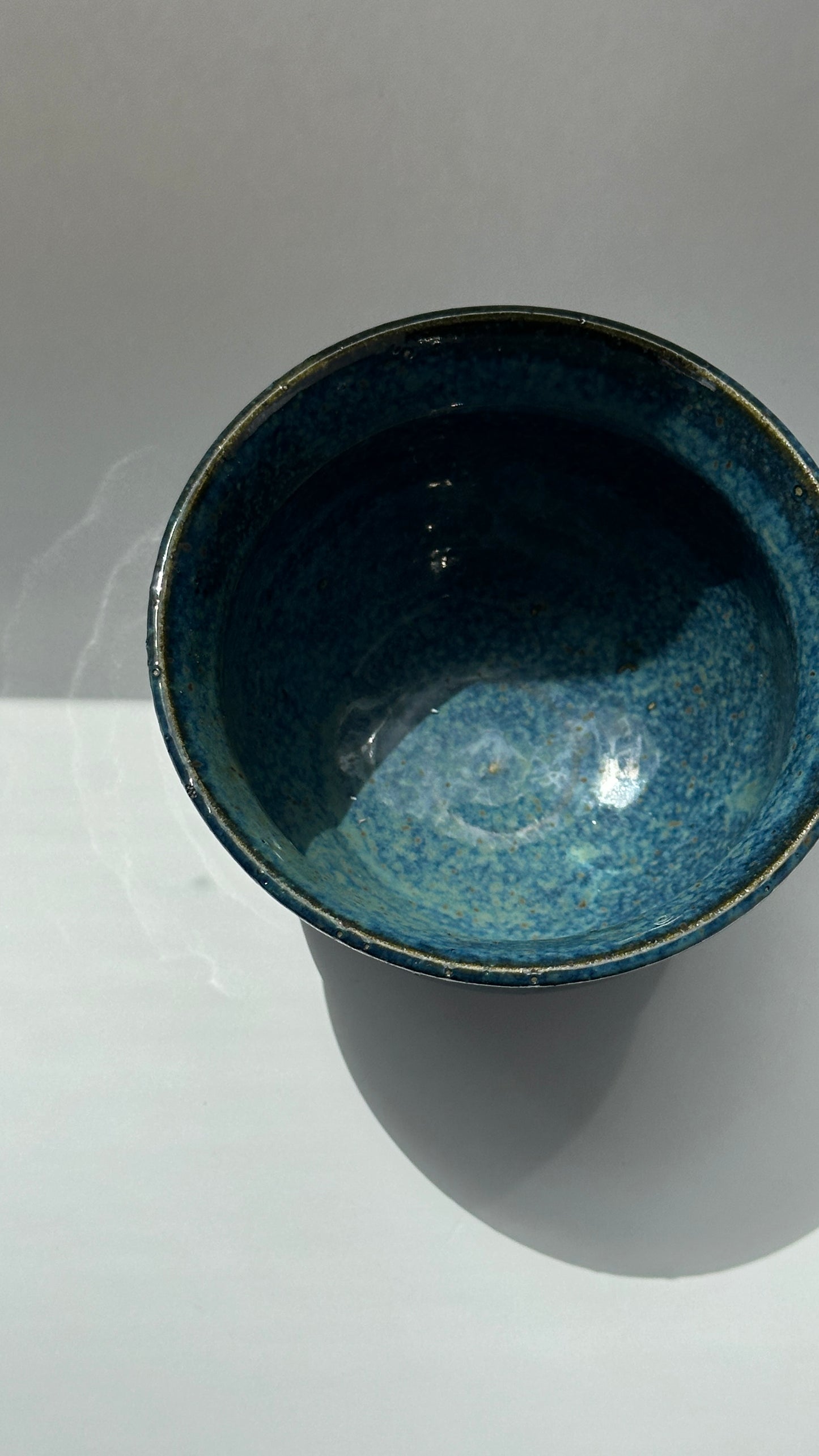 Small Blue Ceramic Bowl