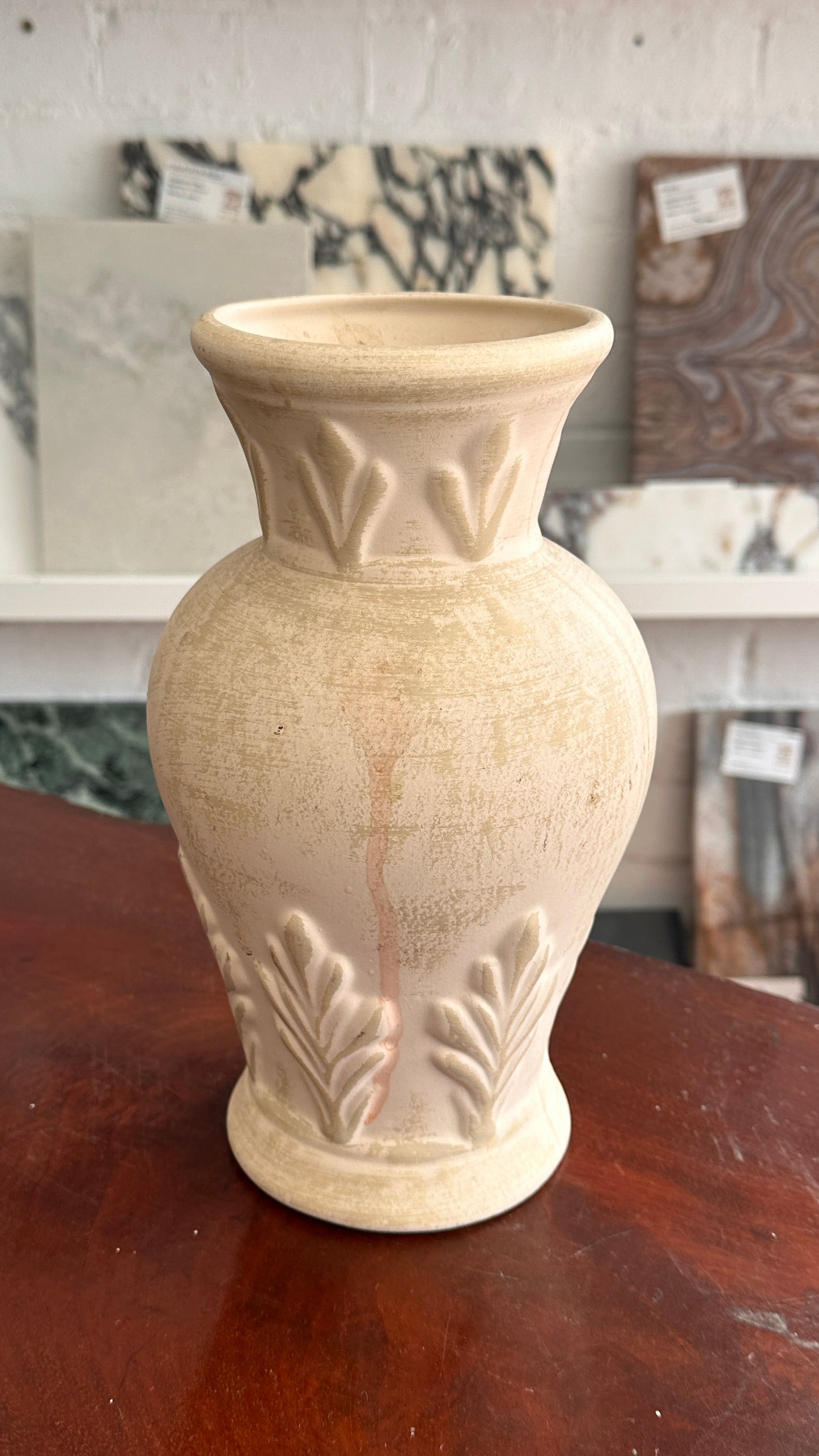 Slip Cast Vase by Laurentian Pottery, Quebec