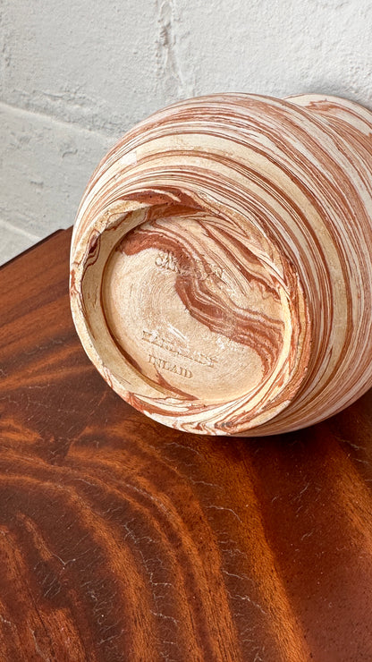 Ceramic Swirl Vase, Canadian