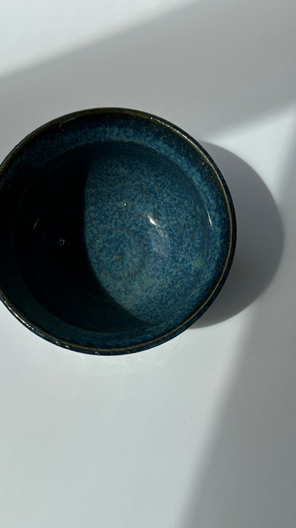 Small Blue Ceramic Bowl